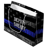 Plaatsvervangend Sheriff Distress Flag Groot Cadeauzakje (Voorkant Gekanteld)