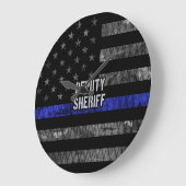 Plaatsvervangend Sheriff Distress Flag Grote Klok (Hoek)