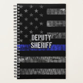 Plaatsvervangend Sheriff Distress Flag Planner (Voorkant)