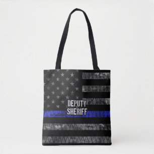 Plaatsvervangend Sheriff Distress Flag Tote Bag