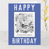 Plaatsvervanger in Church for Harvest Festival Car Kaart (Gele Bloem)