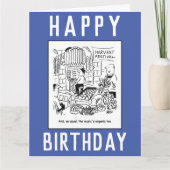 Plaatsvervanger in Church for Harvest Festival Car Kaart (Voorkant)