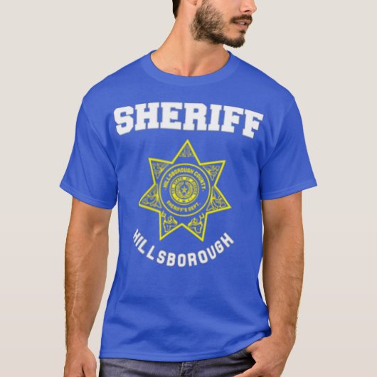 Plaatsvervangers van de sheriff van Hillsborough C T-shirt (Voorkant)