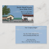 plaatwerk Visitekaartje (Voorkant / Achterkant)