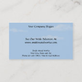 plaatwerk Visitekaartje (Achterkant)