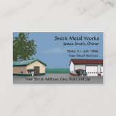 plaatwerk Visitekaartje (Voorkant)