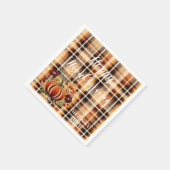 Placa de calabaza floral bordada en otoño servet (Hoek)