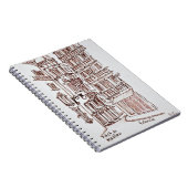 Placa de Manises in Old Town | Valencia, Spanje Notitieboek (Rechterzijde)