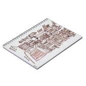 Placa de Manises in Old Town | Valencia, Spanje Notitieboek (Linkerzijde)