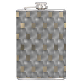 Placas cinza sobre fundo marrom claro, ton pretos heupfles