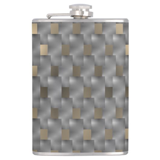 Placas cinza sobre fundo marrom claro, ton pretos heupfles (Voorkant)