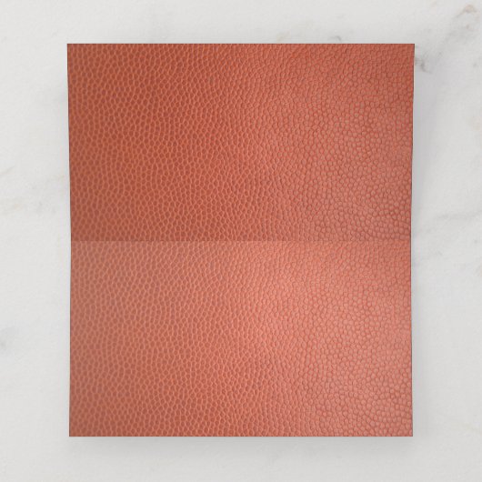 Place Card for Hoops Bar Mitzvah Collectie Plaatskaartje (Binnenkant ongevouwen)