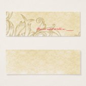  Place Card Mini Visitekaartjes (Voorkant /achterkant)