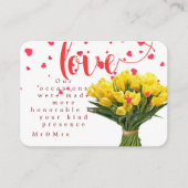 Place card plaatskaartje (Voorkant)