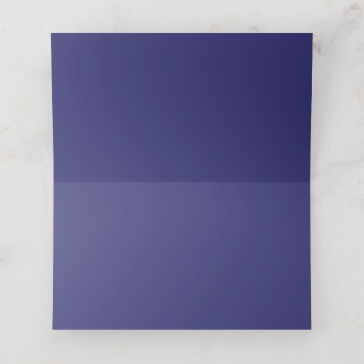 Place Card - Royal Gold Blue Prince King thema Plaatskaartje (Binnenkant ongevouwen)