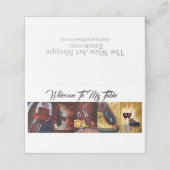 Place Card - Welkom bij ons thuis Plaatskaartje (Buitenkant ongevouwen)