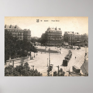 Place Darcy, Dijon, France  Poster