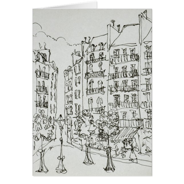 Place Dauphine, Ile de la Cite | Parijs, Frankrijk (Voorkant)