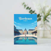 Place de la Bourse Frankrijk Briefkaart (Staand voorkant)