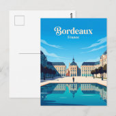 Place de la Bourse Frankrijk Briefkaart (Voorkant / Achterkant)