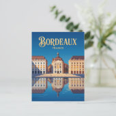 Place de la Bourse Frankrijk Briefkaart (Staand voorkant)