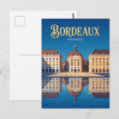 Place de la Bourse Frankrijk Briefkaart (Voorkant / Achterkant)