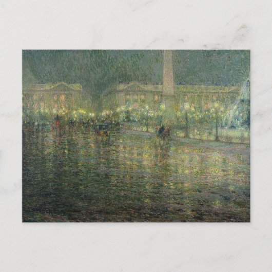 Place de la Concorde, c.1909 Briefkaart (Voorkant)
