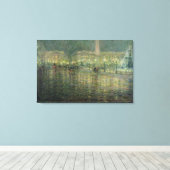 Place de la Concorde, c.1909 Canvas Afdruk (Insitu (Houten vloer))