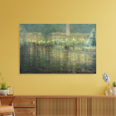 Place de la Concorde, c.1909 Canvas Afdruk (Insitu (Woonkamer))