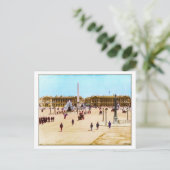  Place de la Concorde, Parijs Briefkaart (Staand voorkant)