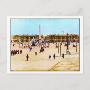 Place de la Concorde, Parijs Briefkaart