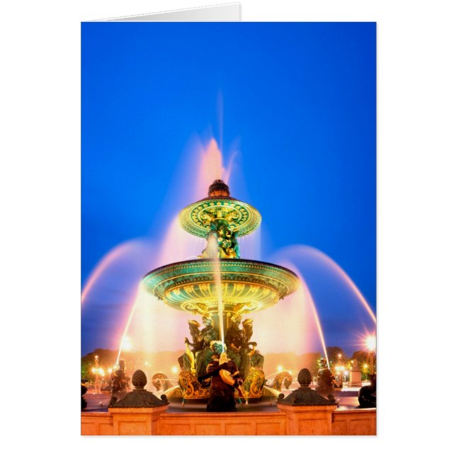 Place de la Concorde, Parijs, Frankrijk (Voorkant)