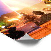 Place de la Concorde, Parijs, Frankrijk Poster (Hoek)