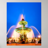 Place de la Concorde, Parijs, Frankrijk Poster (Voorkant)