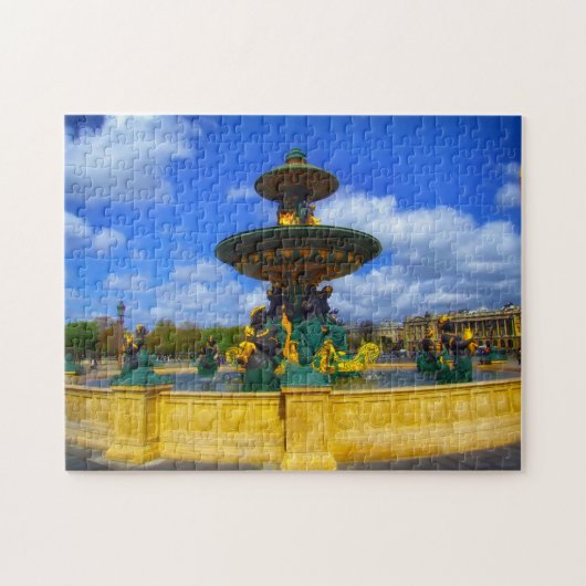 Place de la Concorde Parijs. Legpuzzel (Horizontaal)