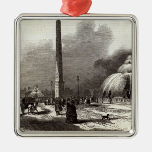 Place de la Concorde, Parijs Metalen Ornament