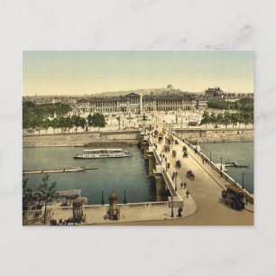 Place de la Concorde, Paris, France classic Photoc Briefkaart
