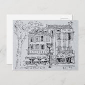 Place de L'Hotel de Ville | Aix en Provence Briefkaart (Voorkant / Achterkant)
