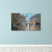Place de L'Opera, Parijs Canvas Afdruk (Insitu (Houten vloer))