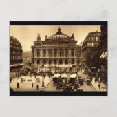 Place de l'Opera, Paris Frankrijk c1925  Briefkaart (Voorkant)