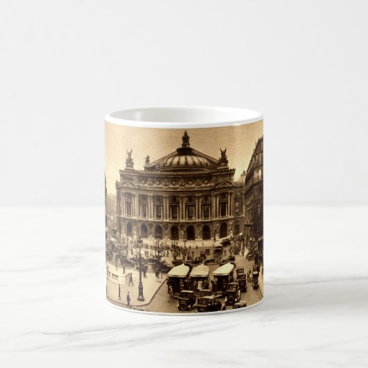 Place de l'Opera, Paris Frankrijk c1925  Koffiemok (Center)