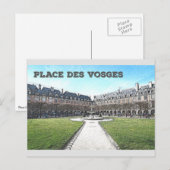 Place Des de Vogezen Briefkaart (Voorkant / Achterkant)