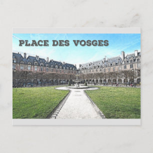 Place Des de Vogezen Briefkaart