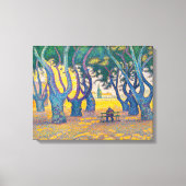 Place des Lices, St. Tropez | Paul Signac | Canvas Afdruk (Voorkant)