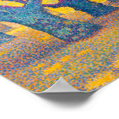 Place des Lices, St. Tropez | Paul Signac | Poster (Hoek)