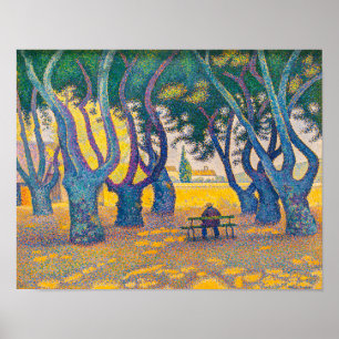 Place des Lices, St. Tropez   Paul Signac   Poster