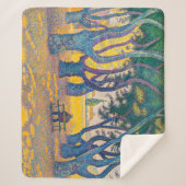 Place des Lices, St. Tropez | Paul Signac | Sherpa Deken (Voorkant)