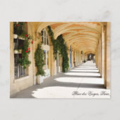 Place des Vosges in Paris, Frankrijk Briefkaart (Voorkant)