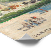 Place du Carrousel, Parijs (1900) door Pissarro Poster (Hoek)