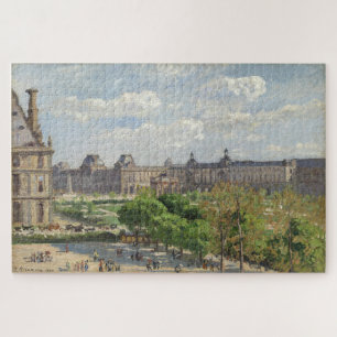Place du Carrousel, Parijs 1900 van Camille Pissar Legpuzzel